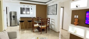 Charming 3-bedroom apartment with AC, WiFi and Parking in La Vega, Dominican Rep