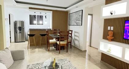 Charming 3-bedroom apartment with AC, WiFi and Parking in La Vega, Dominican Rep