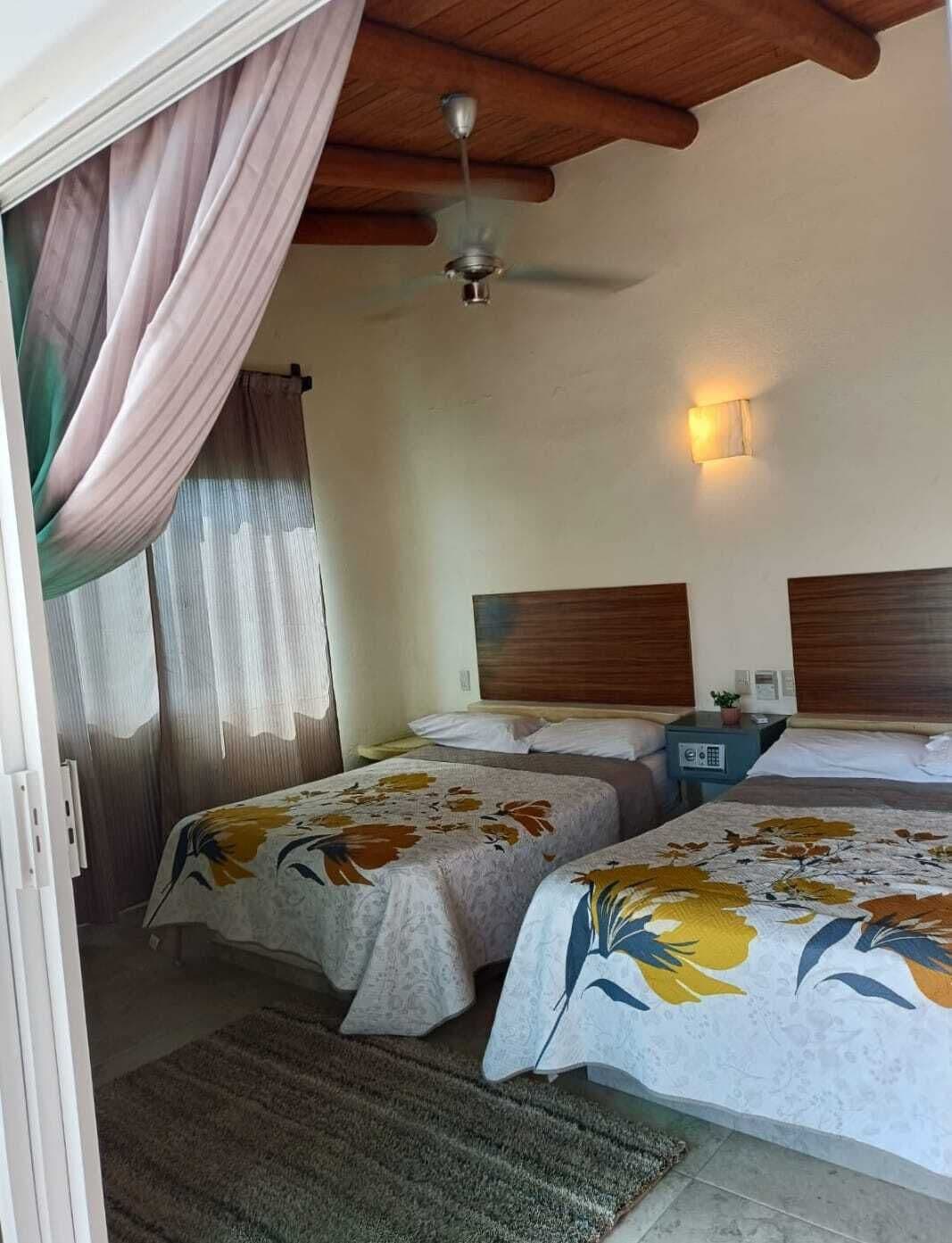 Departamento Confort, balcón, vista al mar | Caja de seguridad en la habitación y wifi gratis 