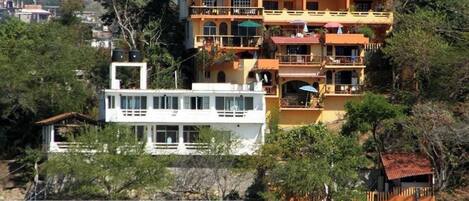 Fassade der Unterkunft