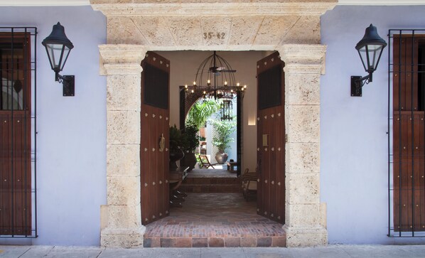 Façade de l’hébergement