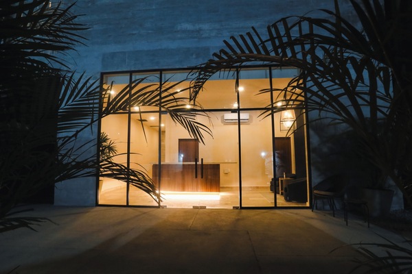 Fachada de la propiedad