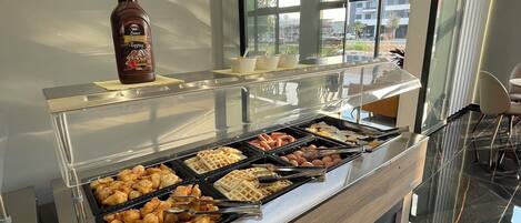 Daily buffet breakfast (EUR 10 per person)