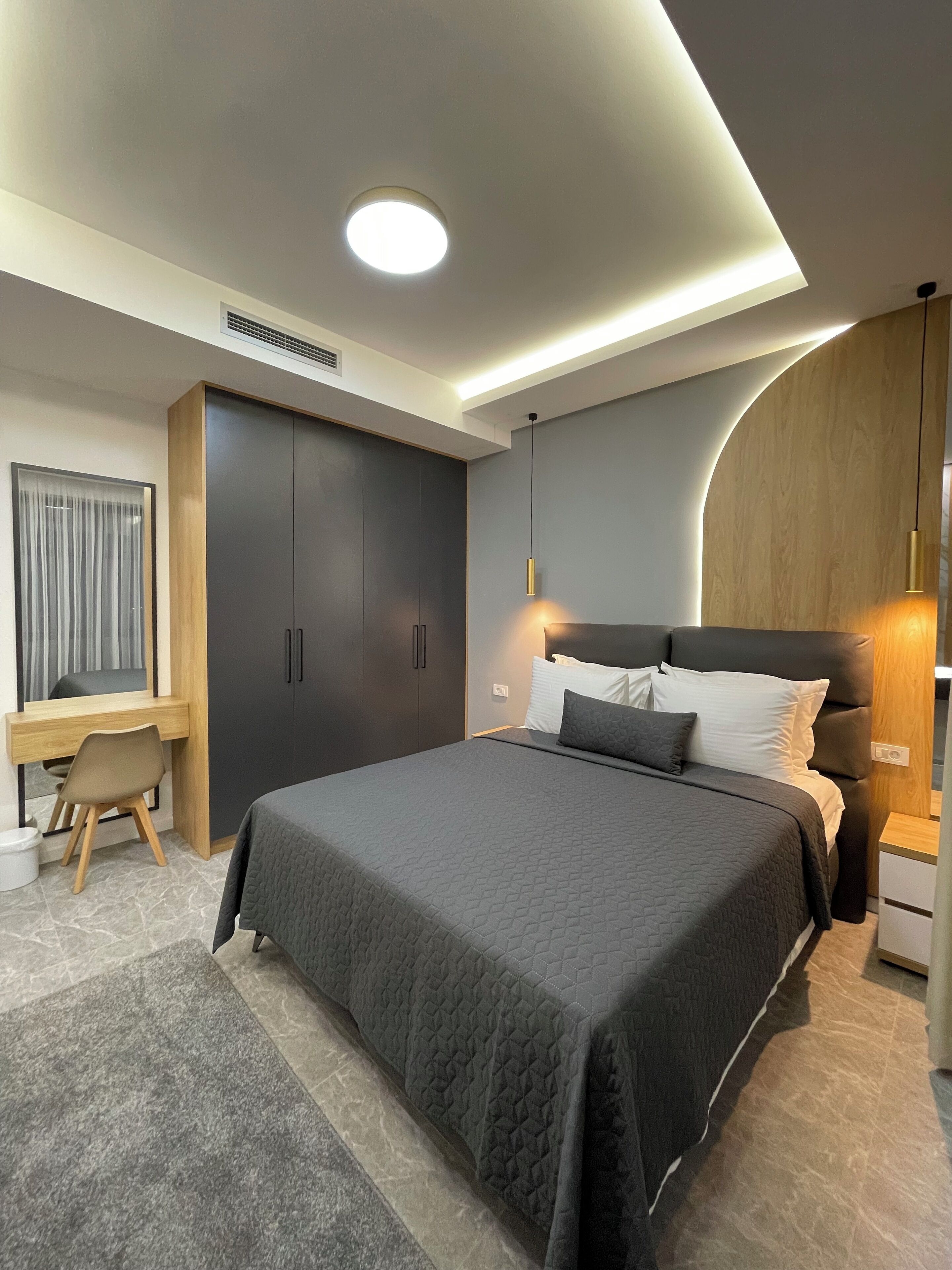 Departamento, vista a la ciudad | Caja de seguridad en la habitación, escritorio y wifi gratis 