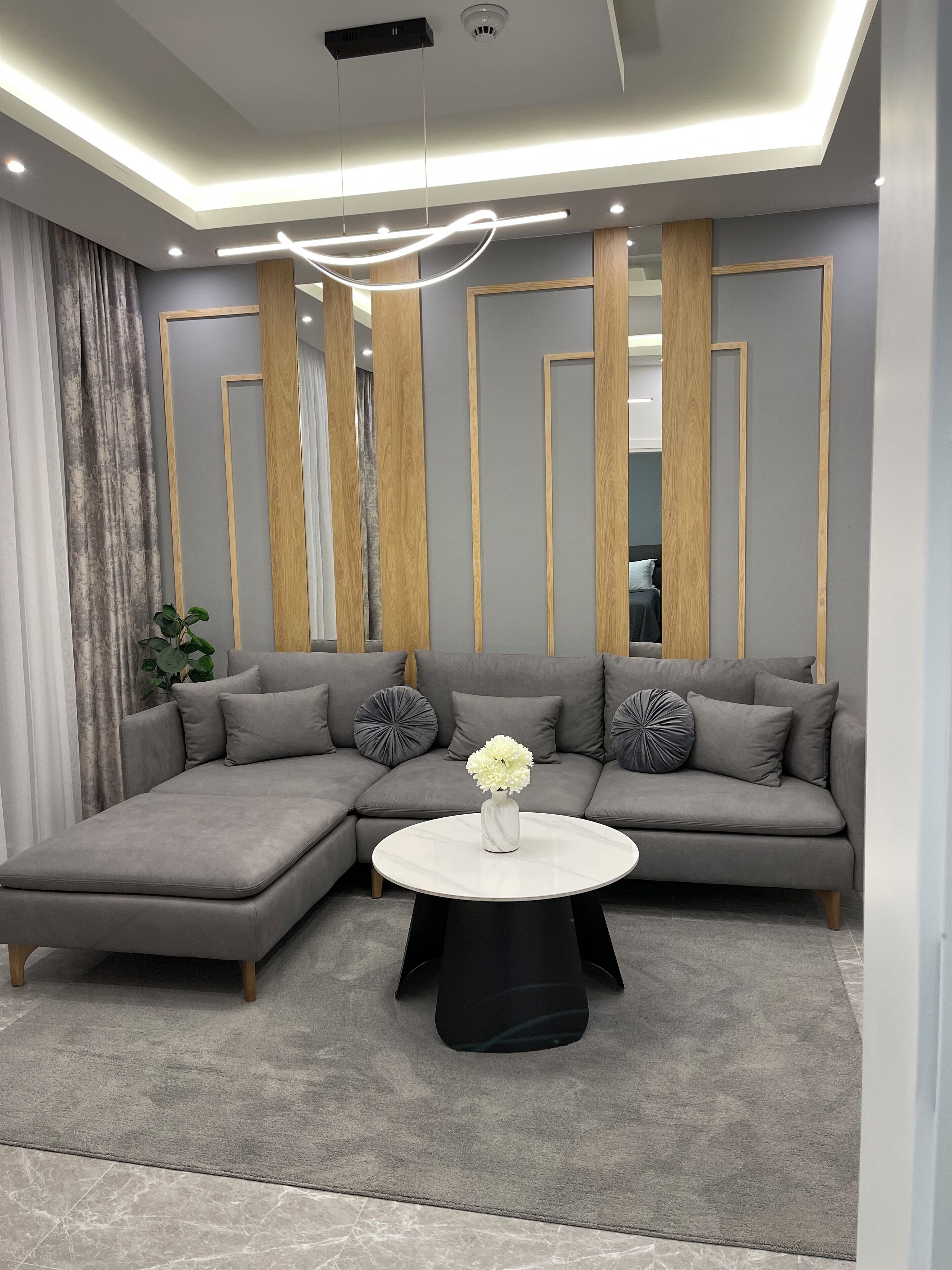 Apartment, City View | Living area