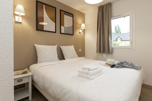 2 habitaciones, wifi gratis y ropa de cama 