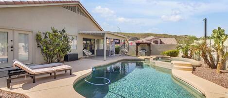 Una piscina climatizada