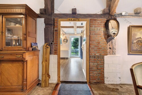 Studio 'Die Kajüte' mit privater Terrasse und eigenem Garten