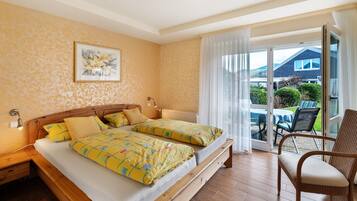 2 bedrooms, free WiFi, bed sheets, wheelchair access