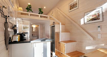 Tiny Home 'Tiny House Nr 3' mit privater Terrasse, Wi-Fi und Klimaanlage