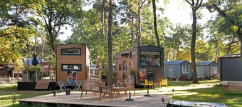 Tiny Home 'Tiny House n°1' avec terrasse privée, Wi-Fi et climatisation