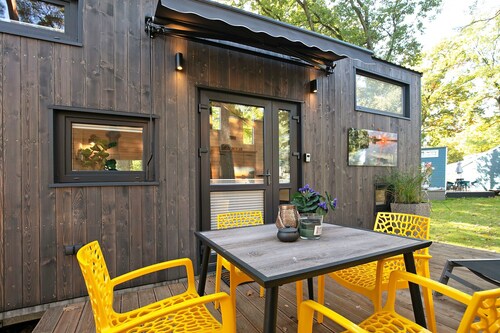 Tiny Home 'Tiny House Nr 4' mit privater Terrasse, Wi-Fi und Klimaanlage