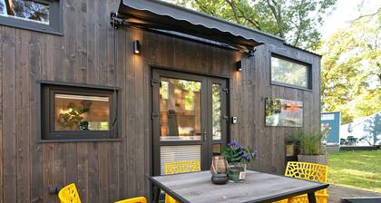 Tiny Home 'Tiny House n° 4' avec terrasse privée, Wi-Fi et climatisation