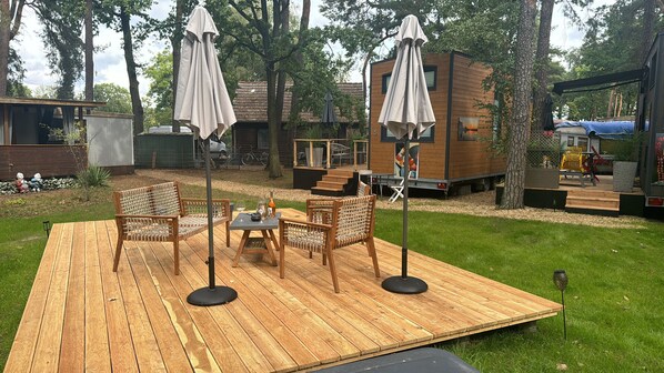 Opções para refeição ao ar livre