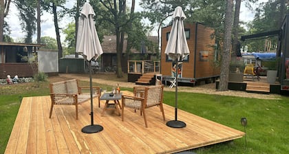 Tiny Home 'Tiny House Nr 2' mit privater Terrasse, Wi-Fi und Klimaanlage