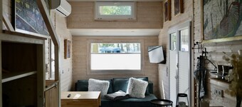 Tiny Home 'Tiny House Nr 2' met privéterras, Wi-Fi en airconditioning