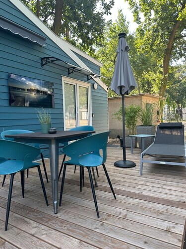 Tiny Home 'Tiny House Nr 2' with Private Terrace, Wi-Fi, and Air Conditioning