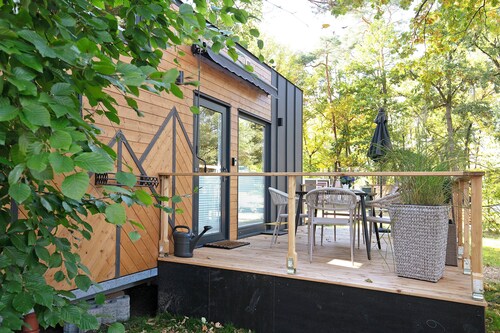 Tiny Home 'Tiny House Nr 5' mit privater Terrasse, Wi-Fi und Klimaanlage