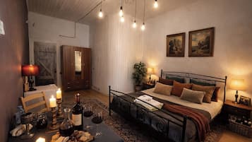 Classic Double Room, Balcony, Mountain View | Free WiFi, bed sheets