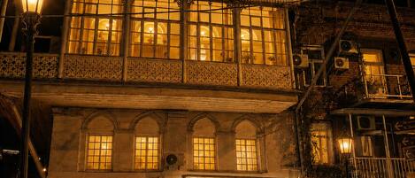 Façade de l’hébergement