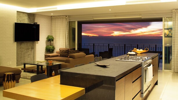 TV layar datar