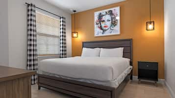 10 habitaciones, tabla de planchar con plancha y cuna de viaje