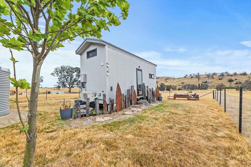 Tiny Tails Farm Stay: Tiny House on miniature goat farm giving unique memories