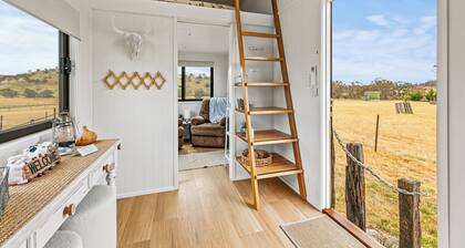 Tiny Tails Farm Stay: Tiny House on miniature goat farm giving unique memories