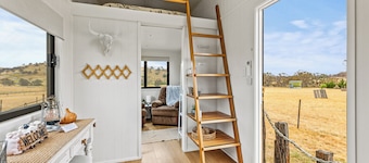 Tiny Tails Farm Stay: Tiny House on miniature goat farm giving unique memories