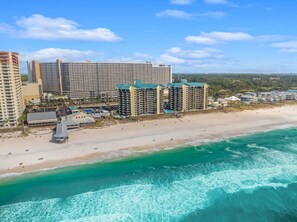 Beach nearby - Palm Tree Paradise - 5 Pools, Beach Access, Gym at Laketown Wharf 1531 (Panama City Beach)