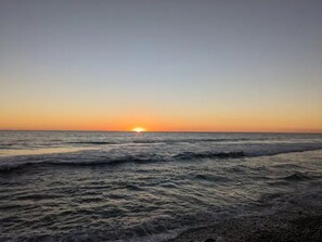 Sun loungers, beach towels
