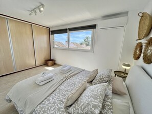 4 chambres, fer et planche Ă repasser, Wi-Fi gratuit, draps fournis