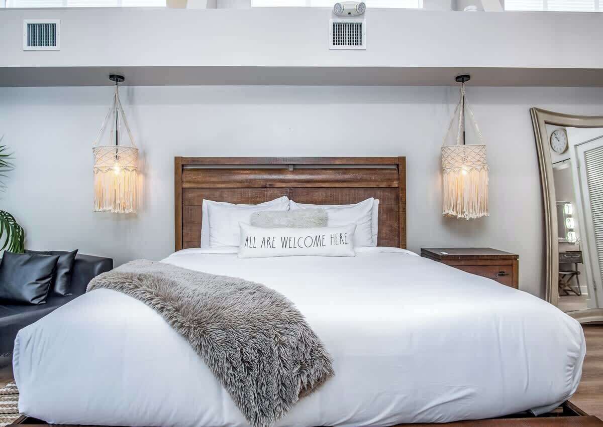 2 habitaciones, tabla de planchar con plancha y wifi 