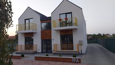 Apartment deluxe Domina, ideal for your transit, close to the border