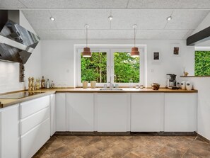 Fridge, microwave, dishwasher, cookware/dishes/utensils - "Vicente" - 14km to the fjord by Interhome (Aars)