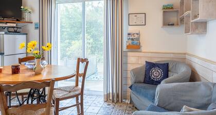 Holiday Home 'Gîte Tout Confort 800m Plage' with Private Terrace and Private Garden