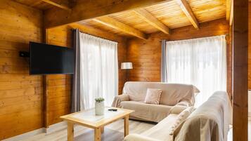Fernseher, Kamin