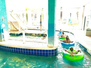 Indoor pool, a heated pool