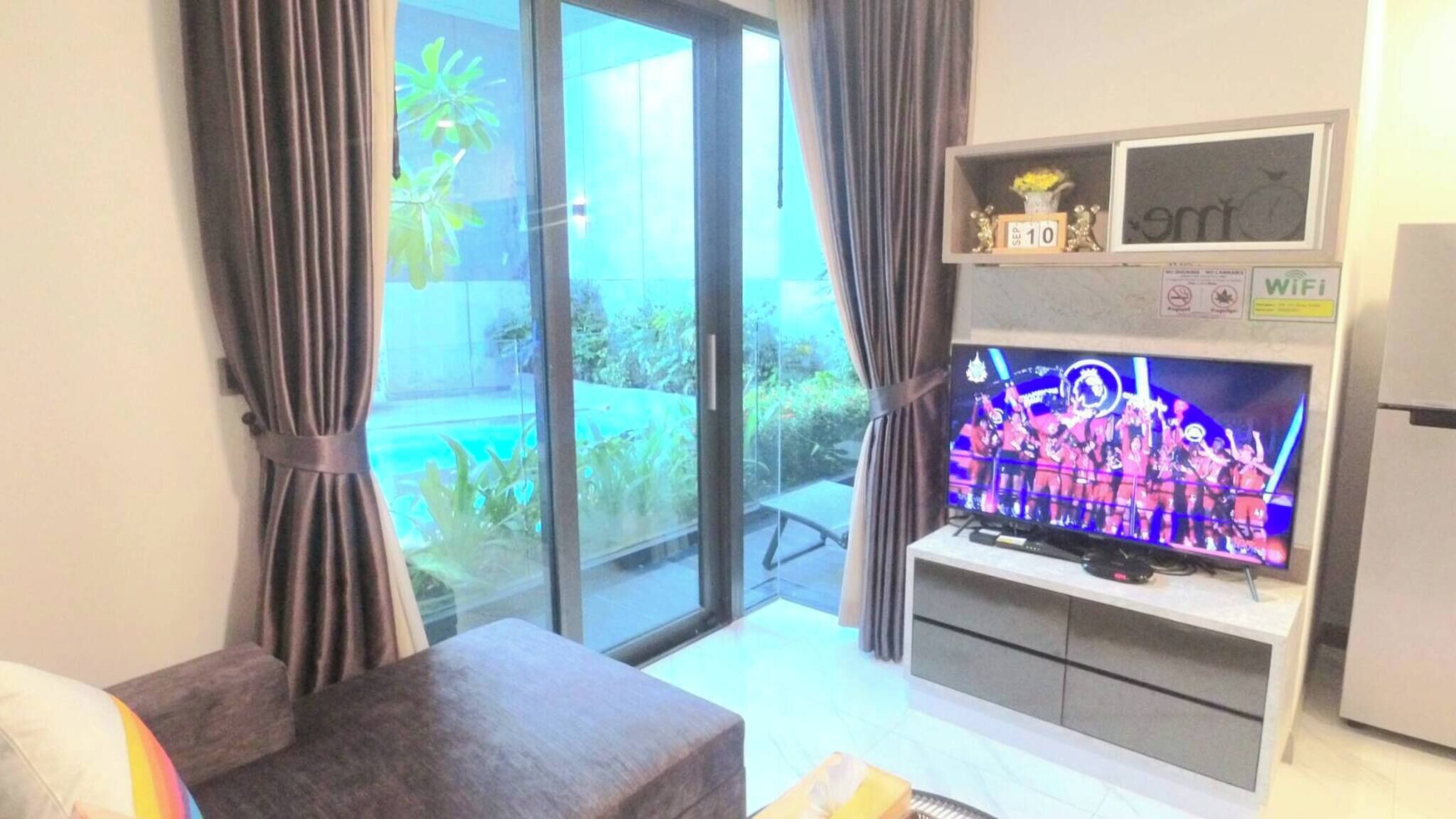 B208  Serviced Apartment Mit 1 Schlafzimmer Und Poolzugang Am Strand Von Ao Nang - Ao Nang