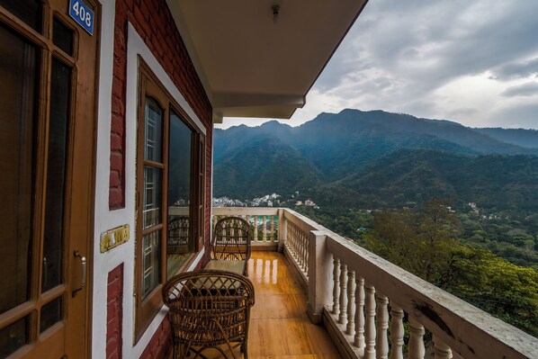 Vue depuis le balcon