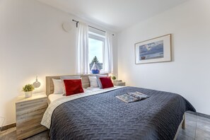 2 soveværelser, weekendseng, gratis Wi-Fi, sengetøj