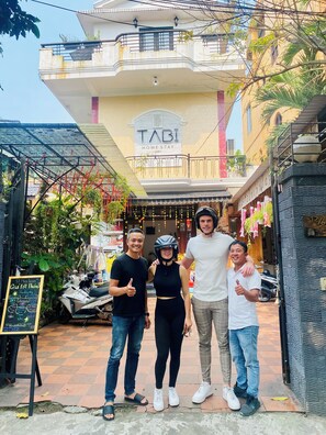 Front of property - Tabi homestay (Hue)