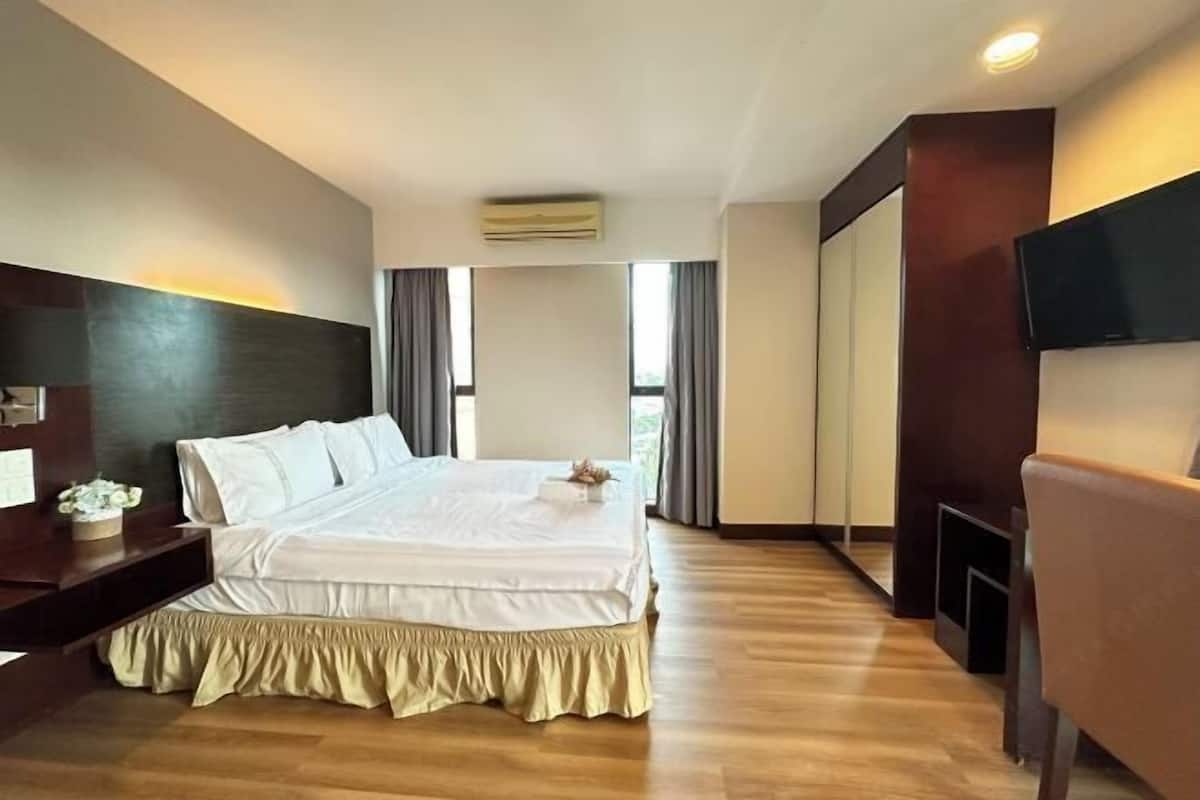 1 quarto, roupas de cama premium, camas Select Comfort