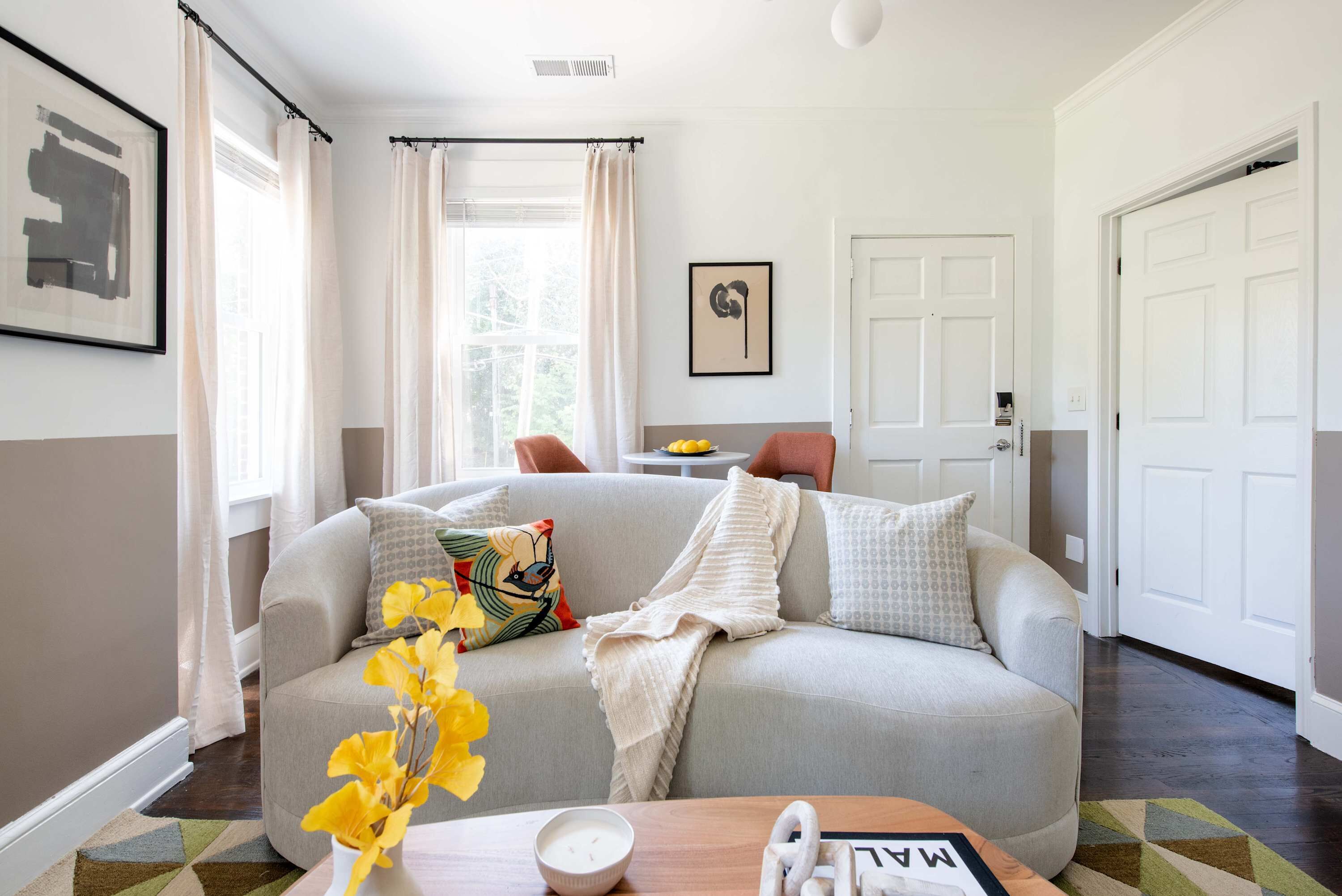 Televisie en een kantoor