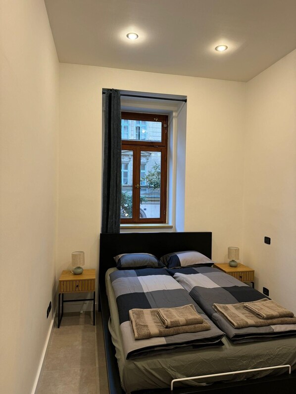 Appartement | 1 slaapkamer, een strijkplank/strijkijzer, gratis wifi, beddengoed