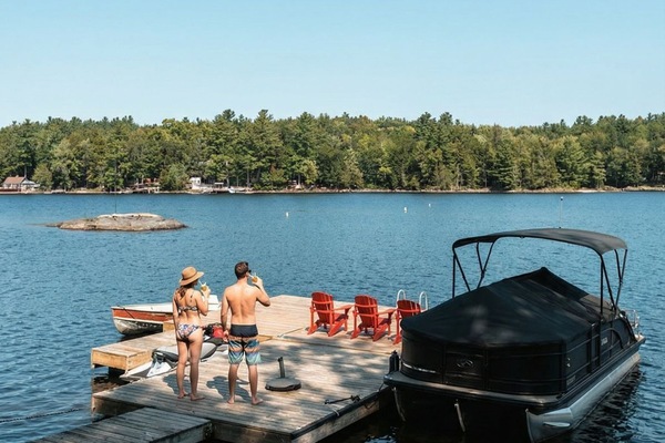 Enjoy the view at our dock!