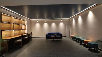 Sala de estar en el lobby