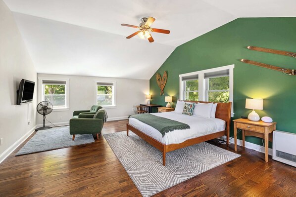5 chambres, Wi-Fi, literie fournie