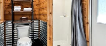 Railway Getaway Charming Caboose by Nature