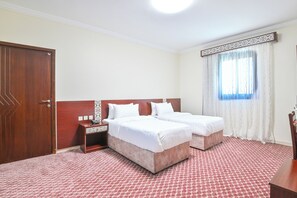 Family Studio, City View | Cadar kapas Mesir, peralatan tempat tidur premium, gebar bulu kapas 